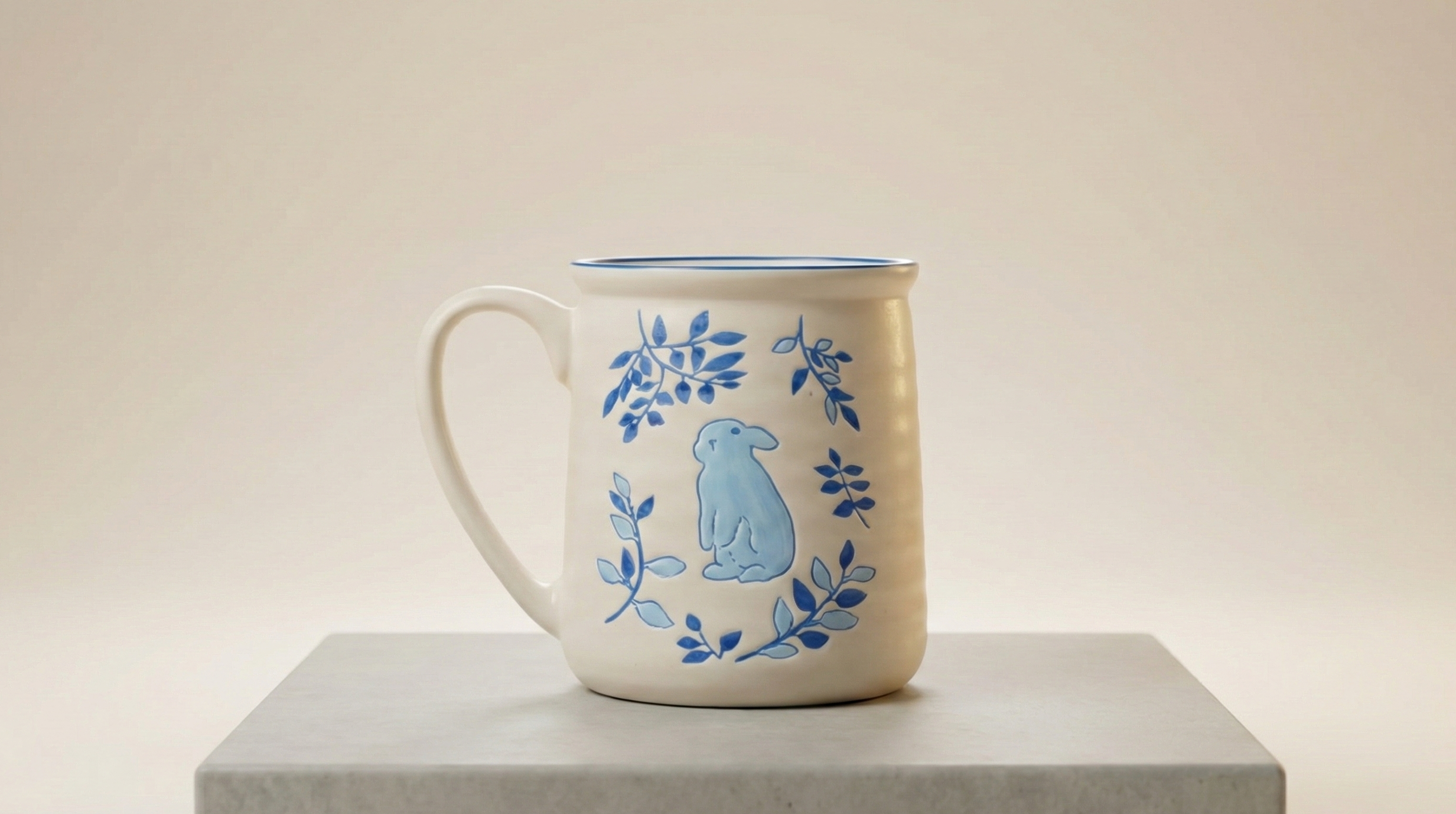 The Woodland Bunny Collection: Artisanal Minimalist Drinkware