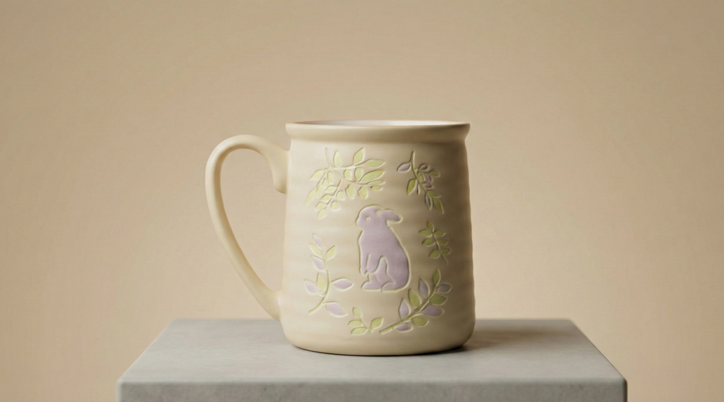 The Woodland Bunny Collection: Artisanal Minimalist Drinkware